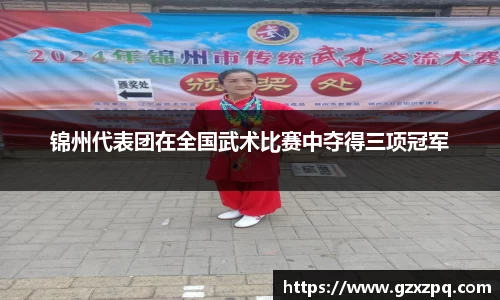锦州代表团在全国武术比赛中夺得三项冠军